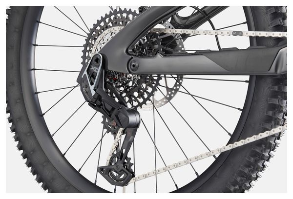 Cannondale Bad Habit 1 Full-Suspension Mountain Bike with SRAM 12-Speed MX (29/27.5-inch) Gray/Orange