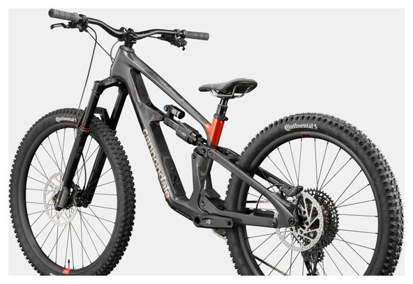 Cannondale Bad Habit 1 Full-Suspension Mountain Bike with SRAM 12-Speed MX (29/27.5-inch) Gray/Orange