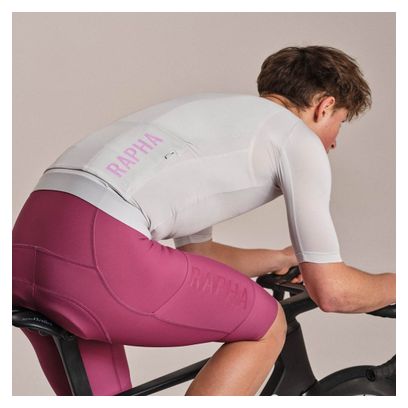 Maillot Manches Courtes Rapha Pro Team Training III Gris Homme