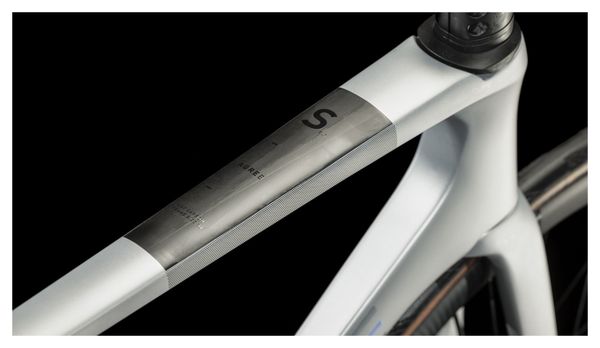 Cube Agree C:62 SLT Road Bike Shimano Dura-Ace Di2 12S 700 mm Silver 2023