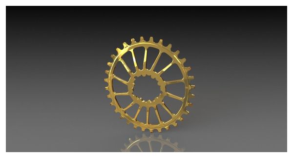 Plateau Oval Shift Up or (SRAM)