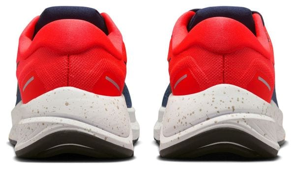 Chaussures de Running Nike Air Zoom Structure 24 Bleu Rouge