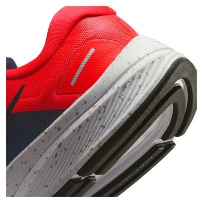 Nike Air Zoom Structure 24 Scarpe da corsa Blu Rosso