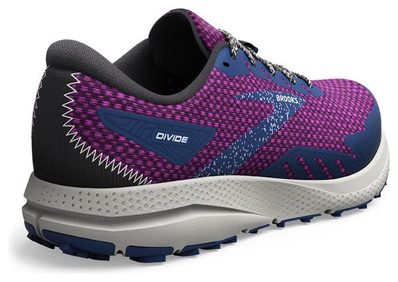 Brooks Divide 4 Trailrunning-Schuhe Violett Blau Damen
