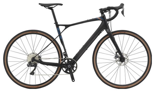 Gravel Bike GT Grade Carbon Pro Shimano Ultegra di2 11v Noir 2020