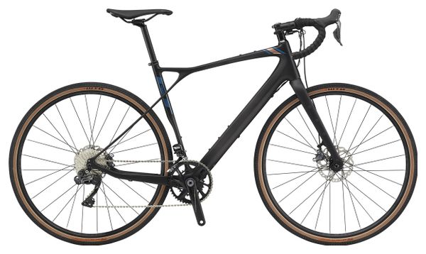 Gravel Bike GT Grade Carbon Pro Shimano Ultegra di2 11v Black 2020