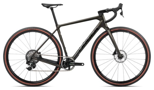 Orbea Terra M21eTEAM 1X Gravel Bike Sram Force XPLR eTap AXS 12S 700 mm Infinity Verde Carbon View 2023