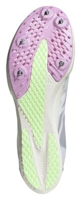 adidas Performance adizero Ambition White Green Pink Unisex Track &amp; Field Shoes