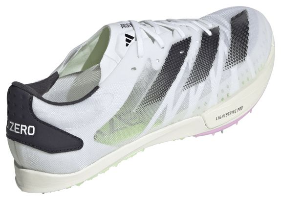 adidas Performance adizero Ambition White Green Pink Unisex Track &amp; Field Shoes