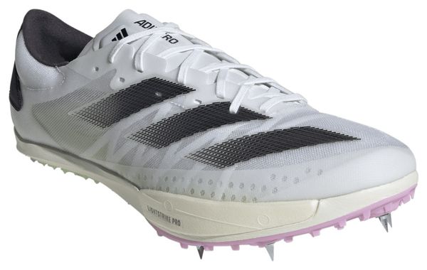 adidas Performance adizero Ambition White Green Pink Unisex Track &amp; Field Shoes