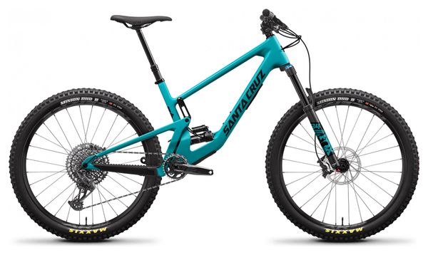 Santa Cruz 5010 C Carbon 27,5 '' Vollfederrad | Sram GX Eagle 12V | Locker blau und schwarz 2021