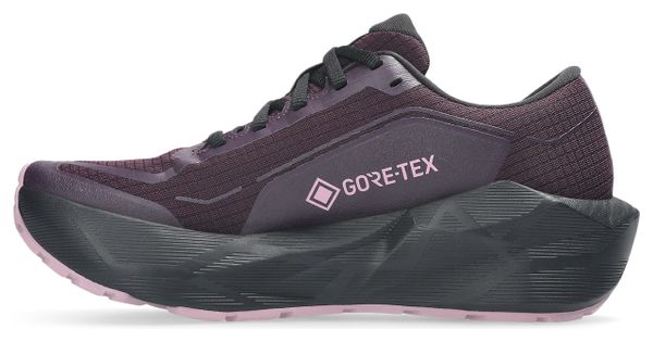 Asics Novablast 6 GTX Laufschuhe für Damen, violett/schwarz