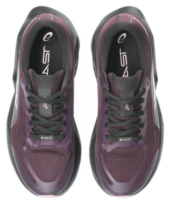 Asics Novablast 6 GTX Laufschuhe für Damen, violett/schwarz