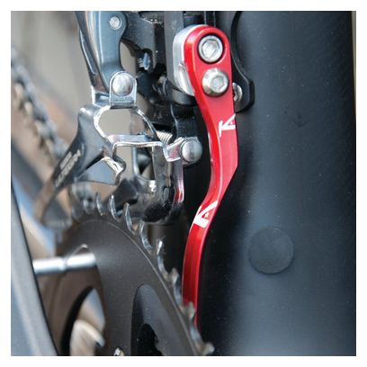 K-Edge Pro Road Braze-On Kettingvanger Blauw