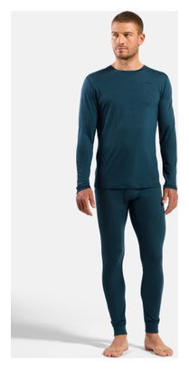 Intimo tecnico Odlo Merino 160 blu anatra da uomo