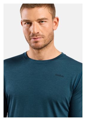 Intimo tecnico Odlo Merino 160 blu anatra da uomo