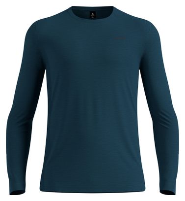 Intimo tecnico Odlo Merino 160 blu anatra da uomo