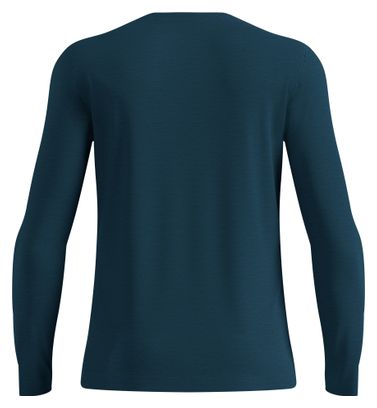Intimo tecnico Odlo Merino 160 blu anatra da uomo