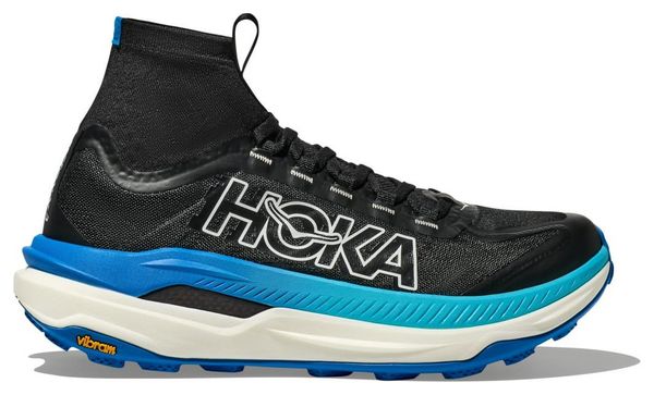 Hoka Tecton X 3 Trail Shoes Black/Blue Uomo