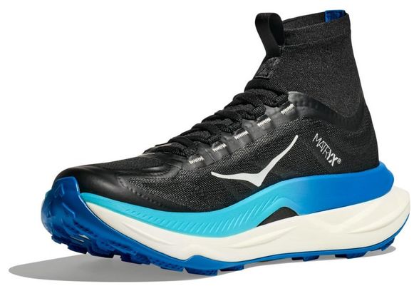 Hoka Tecton X 3 Trail Shoes Black/Blue Uomo