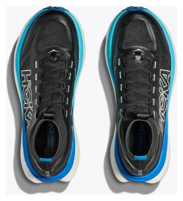 Hoka Tecton X 3 Trail Shoes Black/Blue Uomo