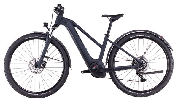 Cube Reaction Hybrid Performance 500 Allroad Trapeze Electric Hardtail MTB Shimano Cues 9S 500 Wh 27.5'' Night Black 2025