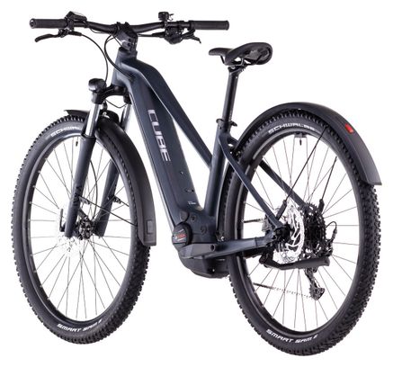 Cube Reaction Hybrid Performance 500 Trapecio Allroad MTB Eléctrica Hardtail Shimano Cues 9S 500 Wh 27.5'' Negro Noche 2025