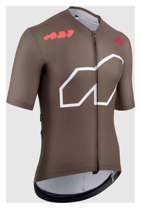 Assos Equipe R S11 „We Are The A“ Kurzarm-Trikot für Herren, braun