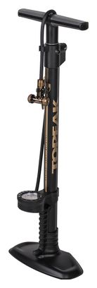 Topeak Joe Blow Tubi 2Stage Standpumpe (Max 160 psi / 11 bar) Schwarz / Gold