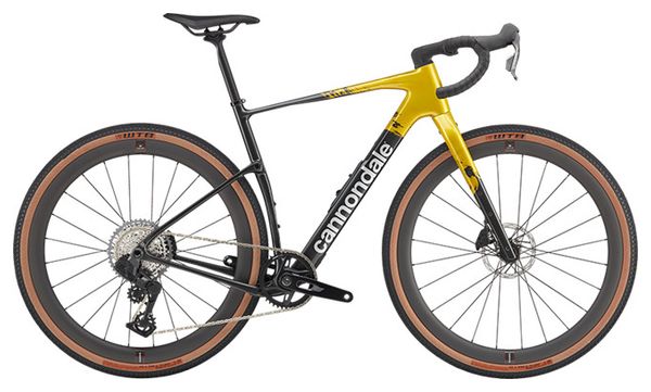 Gravel bike Cannondale Topstone Carbon Sram Rival AXS 13V 700 mm  Yellow/Black