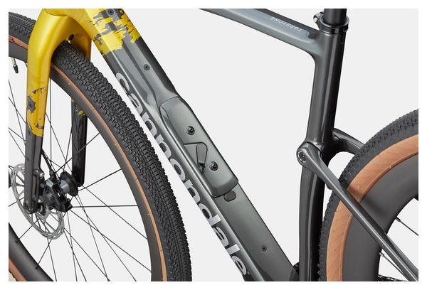 Bicicletta da corsa Cannondale Topstone Carbon 1 Sram Rival AXS 13V 700 mm Giallo/Nero