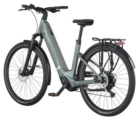 Bicicletta da città elettrica Scott Sub Sport 30 Wave Shimano Cues 9V 540 Wh 700 mm Verde 2026