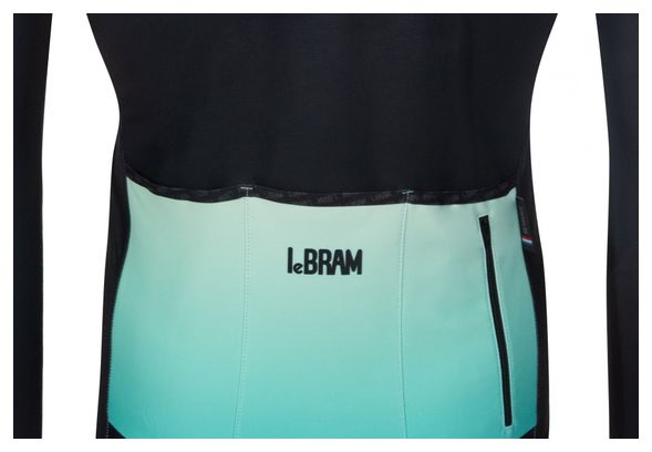 LeBram Croix Fry Long Sleeve Jersey Black Green Fitted