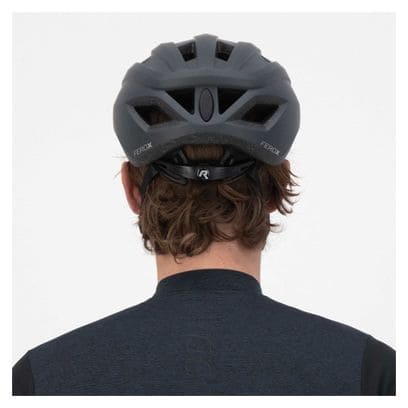 Rogelli Ferox II Fahrradhelm - Unisex - Grau