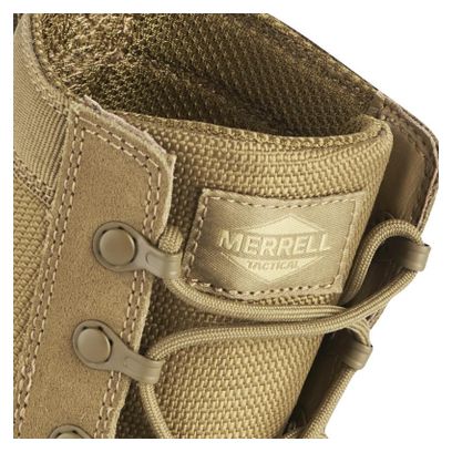 Chaussure de randonnée tactique militaire Merrell 8   mqc-Marron Coyote