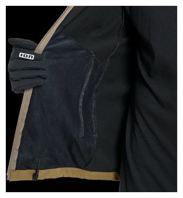 Softshell-Jacke für Mountainbiker Shelter 2L Braun