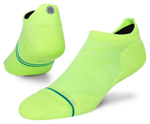 Pair Of Stance Run Light Socks Fluorescent Yellow