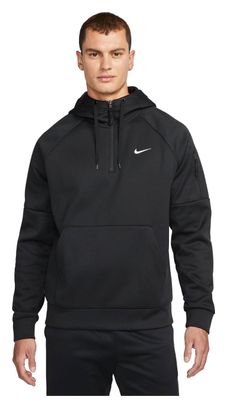 Sudadera con capucha de entrenamiento Nike Therma-Fit Negra