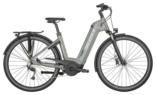 Vélo de Ville Electrique Scott Sub Active eRide 10 Unisex Shimano Alivio 9V 500Wh 700mm Gris