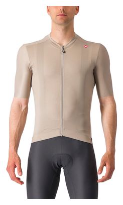 Castelli Espresso Beige Jersey met korte mouwen