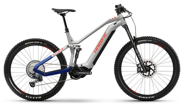 Haibike AllMtn 7 Elektro-Vollgefedertes MTB Shimano SLX 12S 720Wh 29/27.5'' Grau Blau 2024