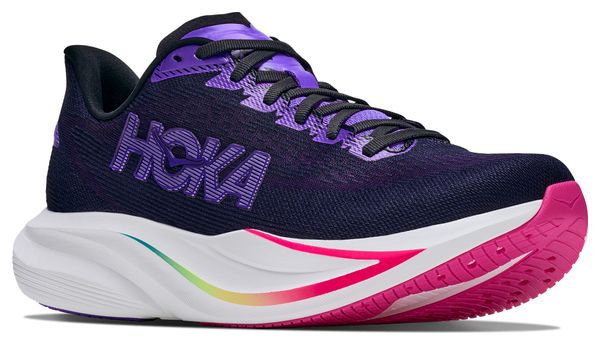 Hoka Mach 7 hardloopschoenen, zwart/meerkleurig, dames