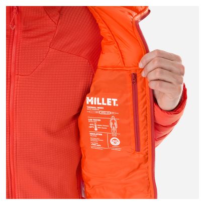 Millet Evole 700 Hooded Down Jacket, Orange, Men's