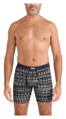 Saxx Vibe Xtra Soft Comfort boxershort, zwart, voor heren