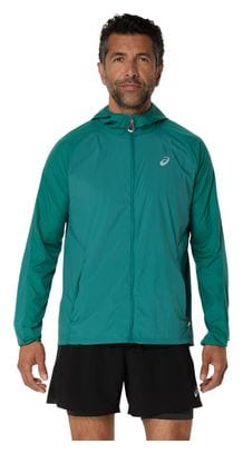 Veste coupe-vent Asics Road Packable Vert Homme