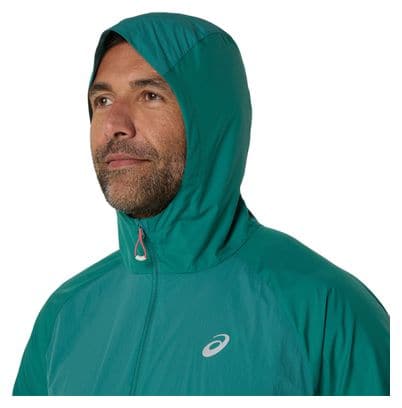 Veste coupe-vent Asics Road Packable Vert Homme