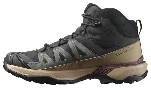 Chaussures de Randonnée Salomon X Ultra 360 Mid GTX Gris Homme