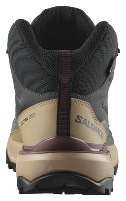 Salomon X Ultra 360 Mid GTX Wanderschuhe Grau Herren