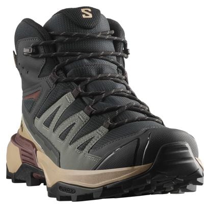 Salomon X Ultra 360 Mid GTX Wanderschuhe Grau Herren