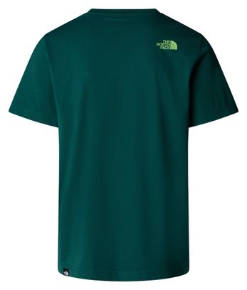 Camiseta de manga corta para hombre The North Face Easy Verde